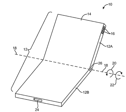 苹果拿下两项翻盖手机专利 iPhone 8要做成翻盖机？