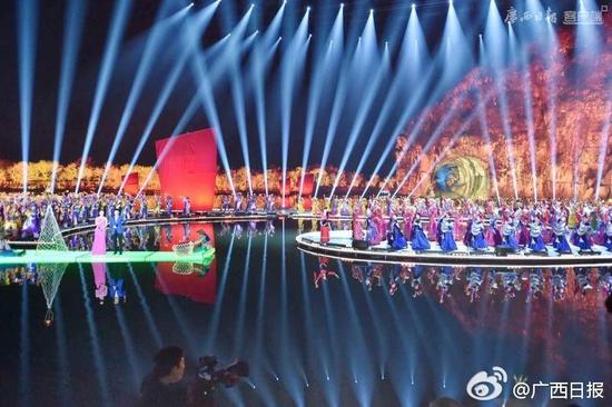 央视春晚桂林最美 桂林分会场收视率排第五