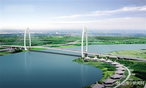 五象新区到埌东时间缩短 南宁青山大桥将提前5个月完工