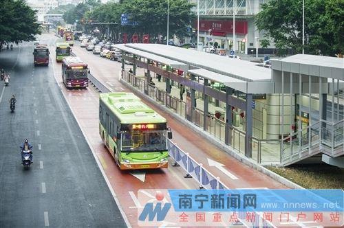 南宁市出台新办法：普通车辆不得驶入BRT专用车道