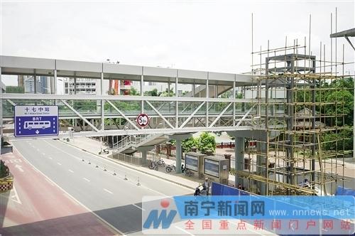 南宁BRT客流翻倍增长，8部电梯将投入使用