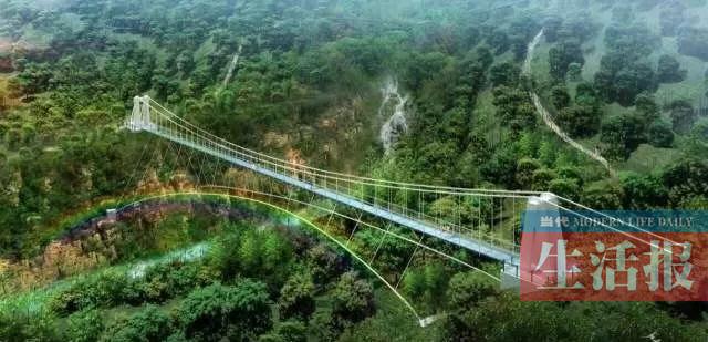 不出广西！南宁将建288米玻璃吊桥春节前开放体验