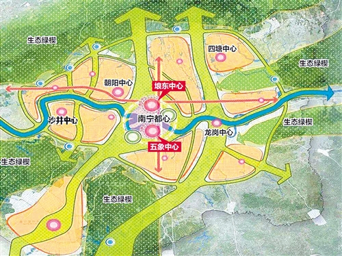 广西南宁市总体城市设计（草案）日前报送审批前公示