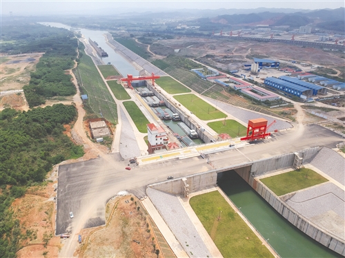 广西邕宁水利枢纽助力南宁水运发展 电厂年内可运营投产