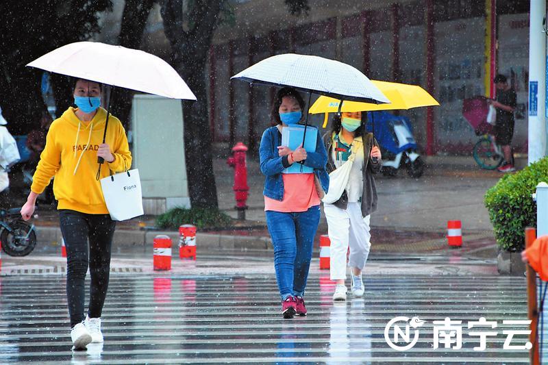 今明沿海及桂西仍有较强风雨，广西部分地区最低温降到“1”字头